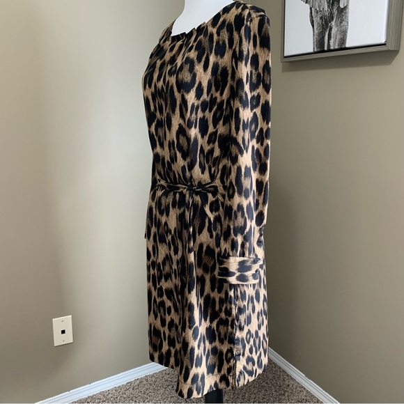 Joe Fresh Leopard Print Dress - Picture 5 of 12